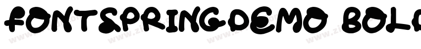 FONTSPRINGDEMO BoldB字体转换